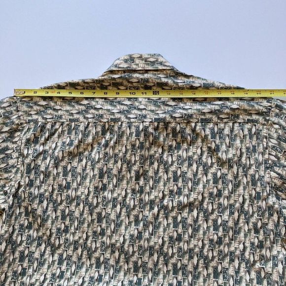 Mario Ferrari Mens Casual Short Sleeve Shirt Large Hawaiian Button-Up Adult - Picture 10 of 12